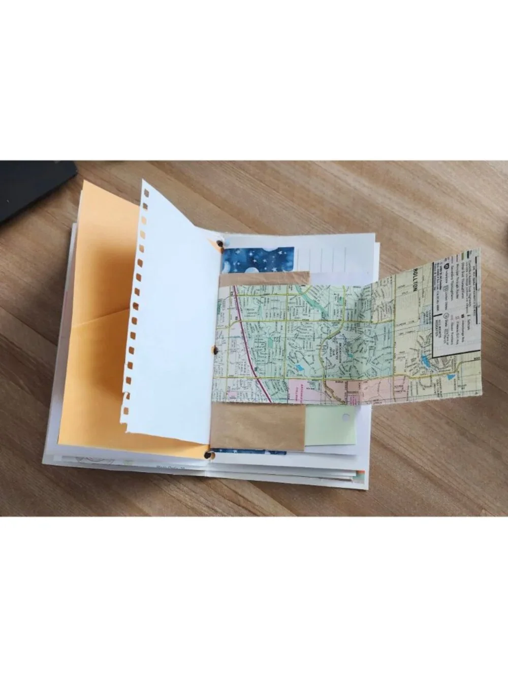 Junk Journal 54 pages Handmade Upcycled